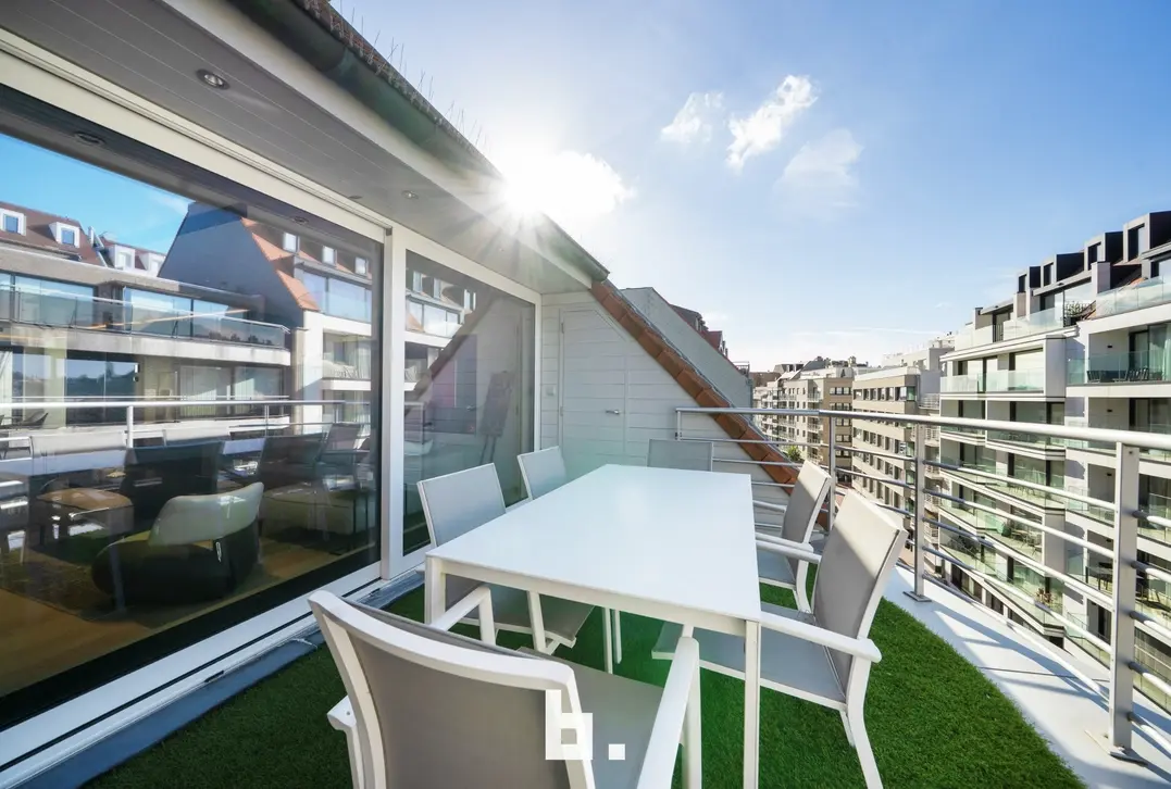 Stijlvolle duplex met private lift nabij het Rubensplein te Knokke  - Knokke-Heist