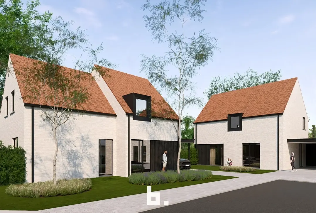 Nieuwbouw villa op zuid-west georiënteerd perceel - Jabbeke