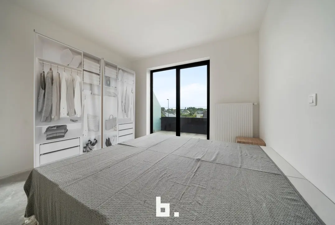 Lichtrijk 1-slaapkamer appartement met groot zonnig terras - Beveren