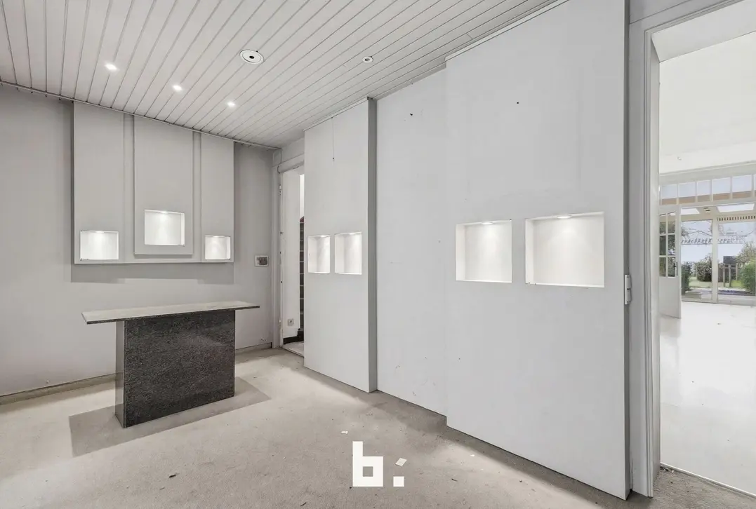 Handelshuis met woonst en tuin op toplocatie in centrum - Izegem