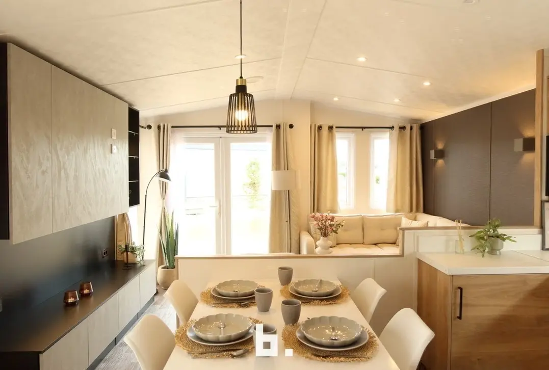 Nieuwe  chalets op topligging vlak tegen de zee te Wenduine  - De Haan