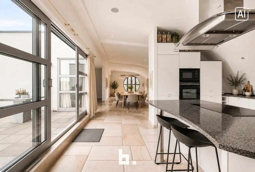 Penthouse met privaat zonneterras in centrum Waregem - Waregem