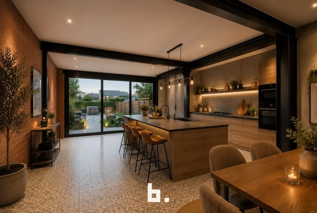 Ruime woning met enorm potentieel en reeds vergevorderde renovatie - Lichtervelde