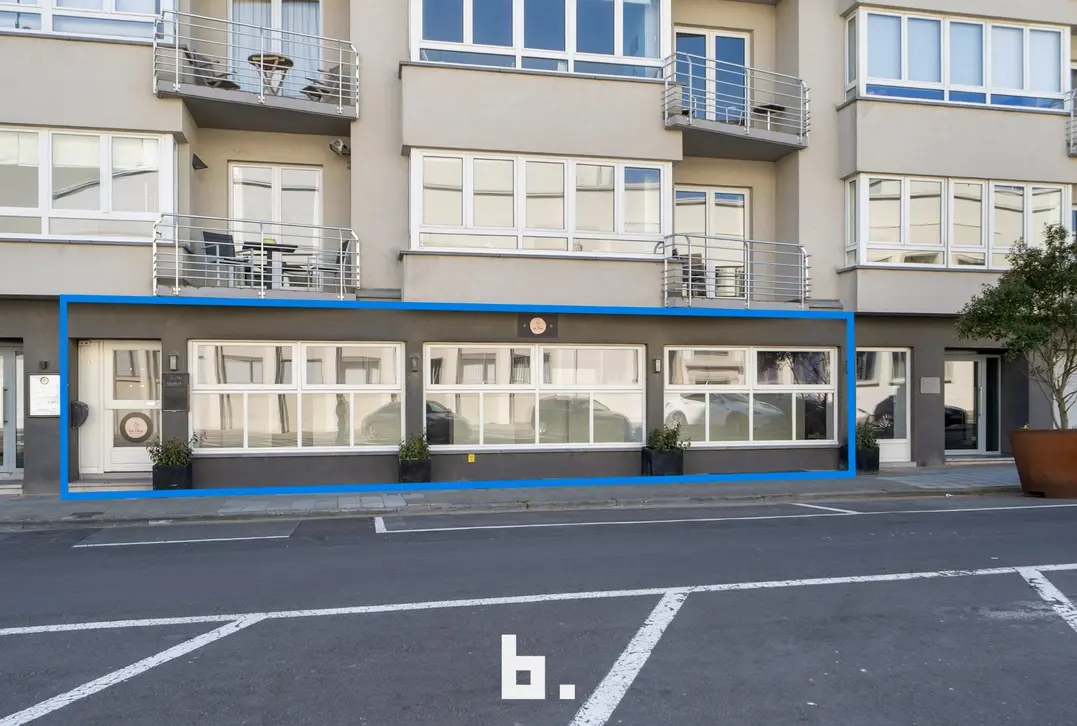 Commercieel handelspand van 115 m² op een absolute A-ligging vlak bij Casino Knokke - Knokke-Heist