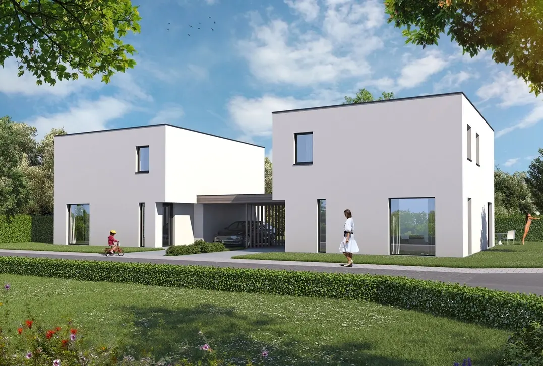 Hedendaags nieuwbouwproject in rustige verkaveling te Gits - Hooglede