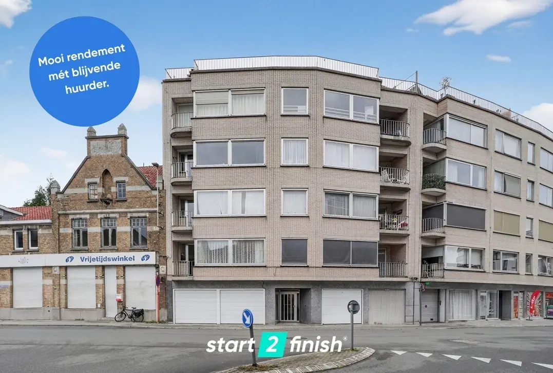 Verzorgd appartement met twee slaapkamers in hartje Roeselare! - Roeselare