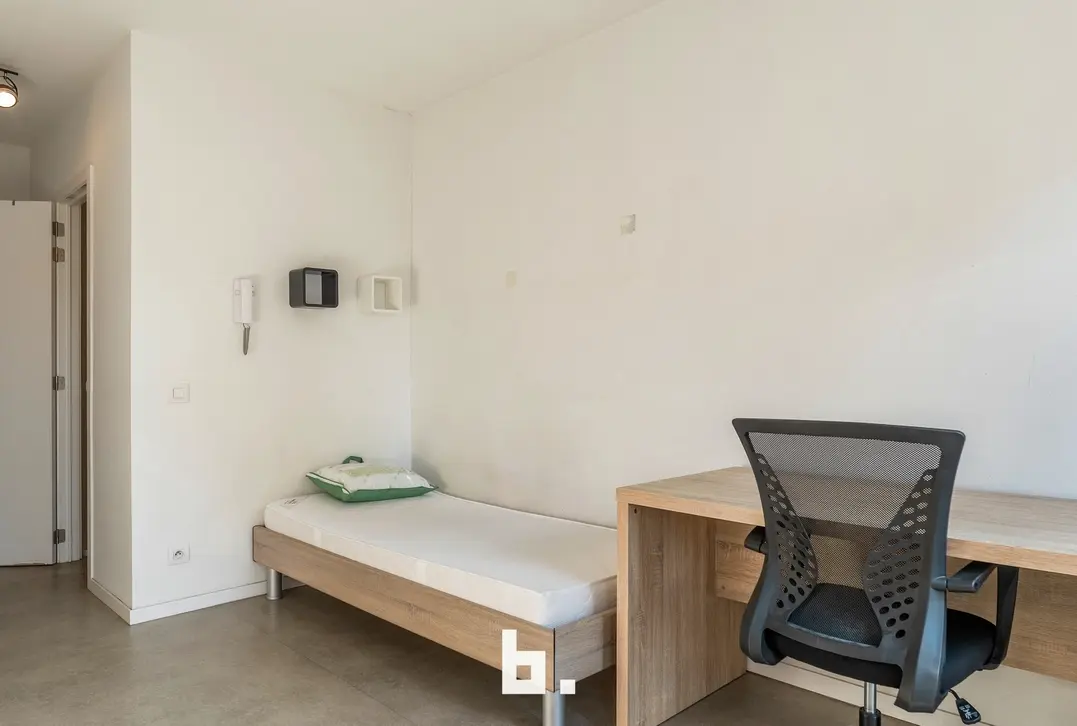 Ruime, bemeubelde studentenkamer met private badkamer op toplocatie in Kortrijk! - Kortrijk