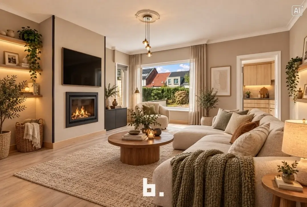 Ruime woning met garage, zonnige tuin en bakken potentieel in hartje Meulebeke! - Tielt