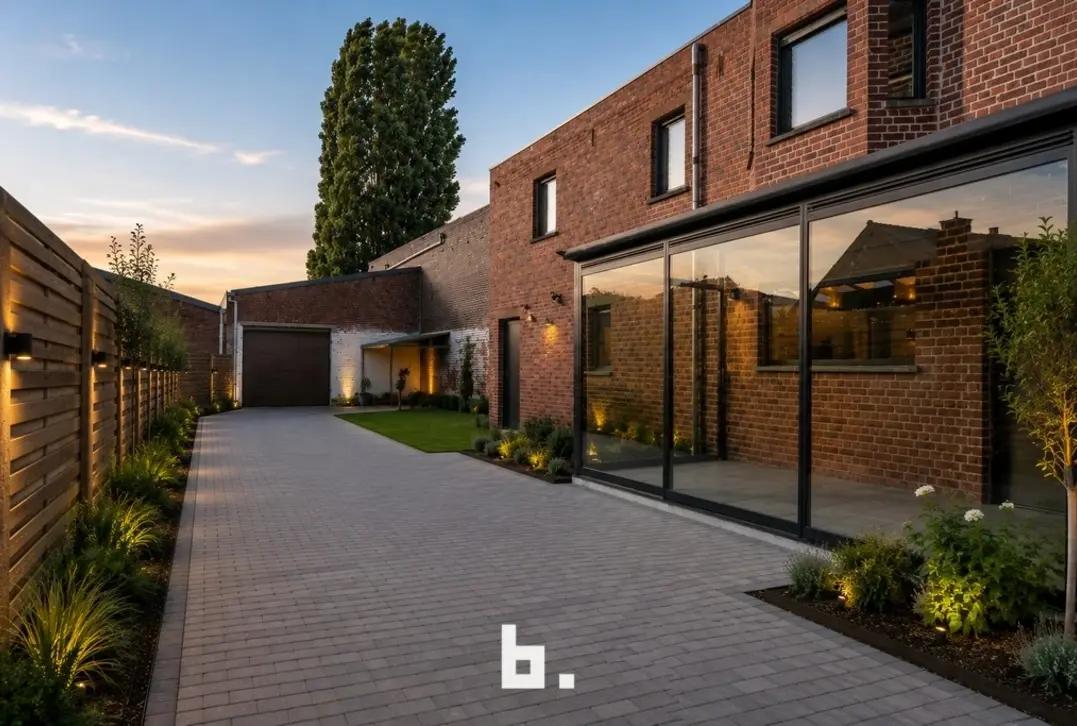 Ruime halfopen bebouwing met loods van 165 m² op 560 m² in Oostrozebeke - Oostrozebeke