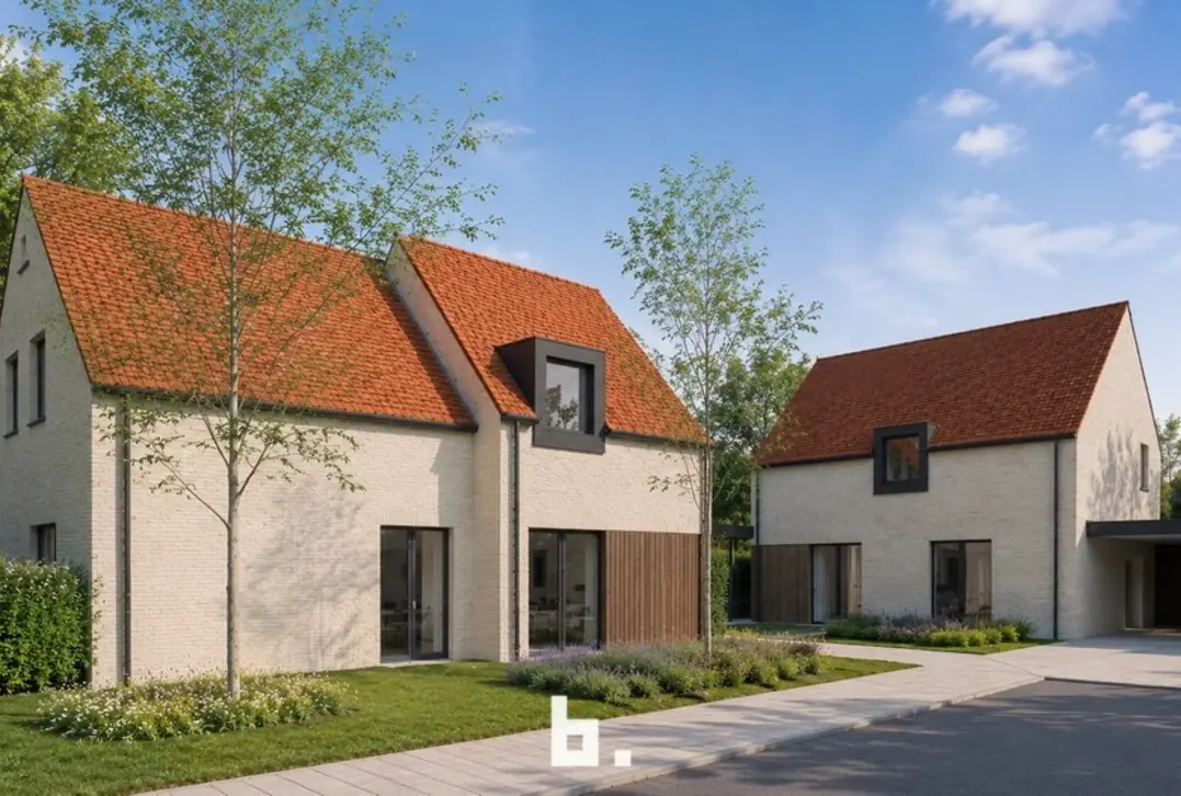 Nieuwbouw villa op zuid-west georiënteerd perceel - Jabbeke