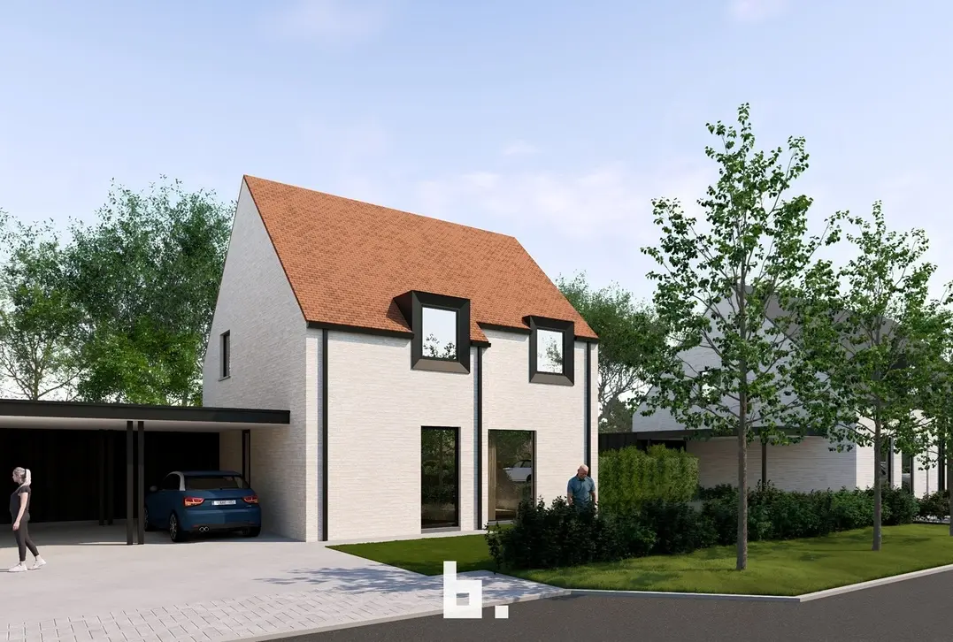 Nieuwbouw villa op zuid-west georiënteerd perceel - Jabbeke