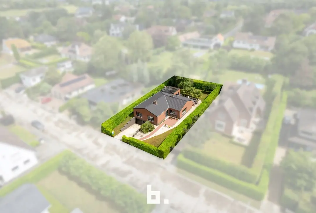 Ruime villa op toplocatie in doodlopende straat te Marke - Marke