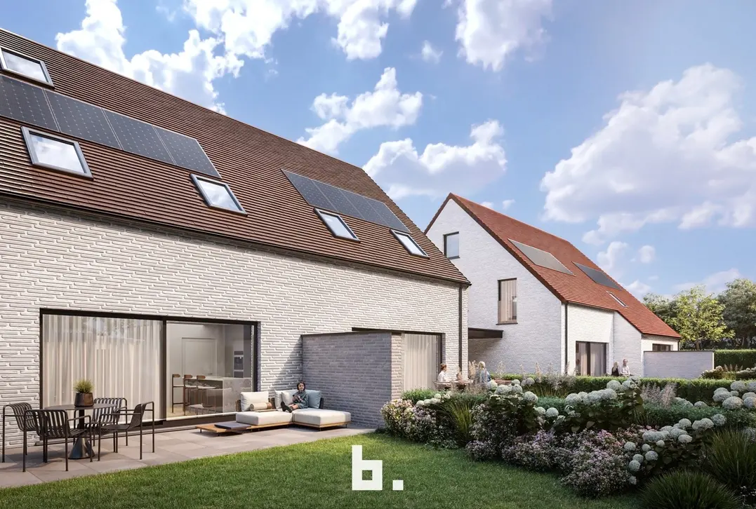 Halfopen nieuwbouwwoning in residentiële wijk - Jabbeke