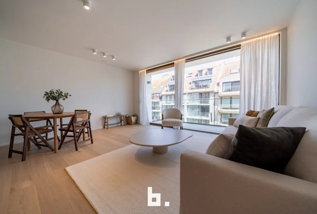 Uniek nieuwbouwappartement met 2 slpks en terras gelegen op een fantastische ligging te Knokke  - Knokke-Heist