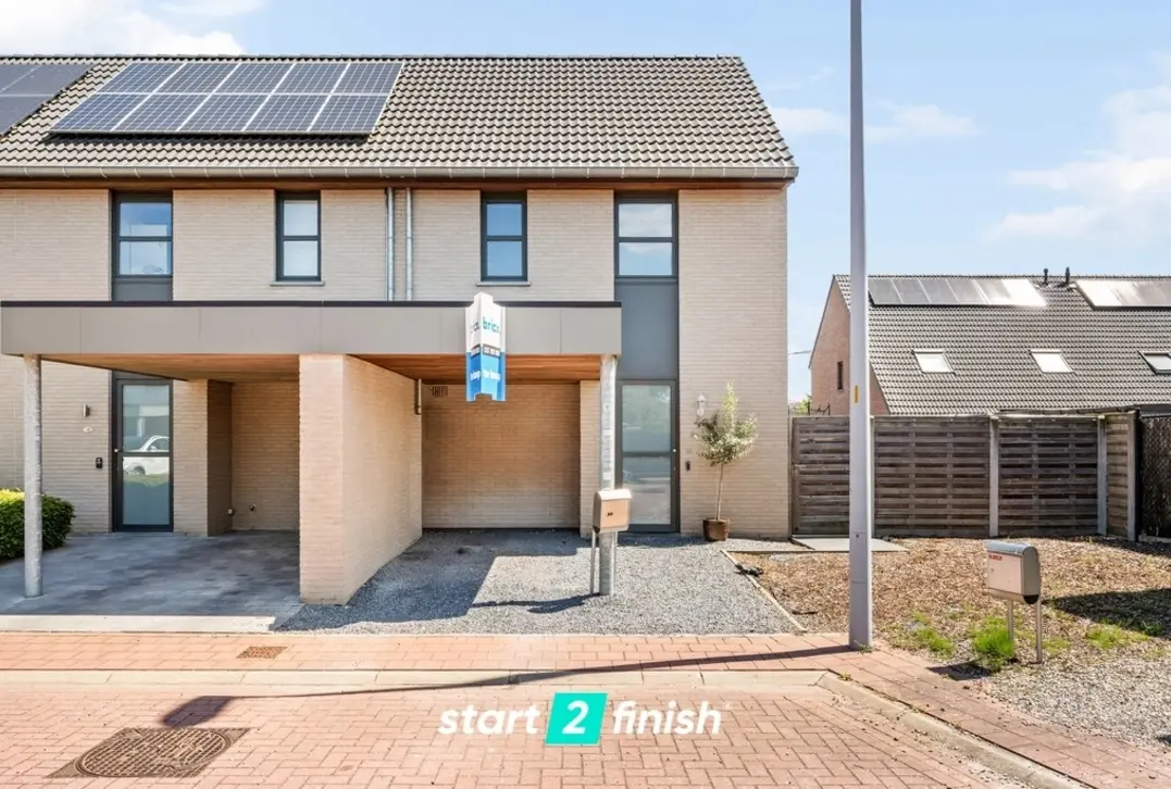 Instapklare en energiezuinige gezinswoning met 3 slaapkamers in een rustige woonomgeving te Roeselare - Roeselare