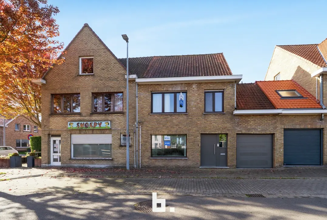 Woning met 3 slaapkamers, tuin en garage op zeer gegeerde ligging. - Sint-Andries