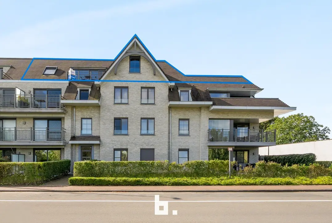 Schitterend gelegen stijlvol appartement met 2 unieke terrassen - Beernem