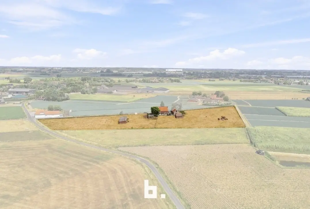 Prachtig gelegen hoeve met bijgebouwen op circa 1,85 hectare - Staden