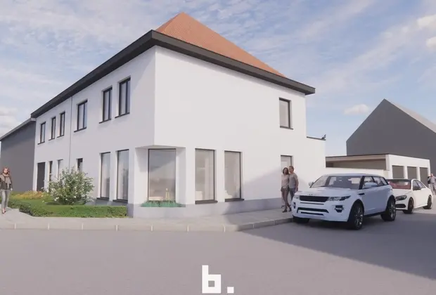 Ruime gerenoveerde hoekwoning - Eernegem