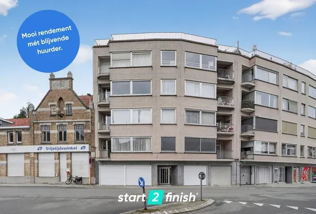 Verzorgd appartement met twee slaapkamers in hartje Roeselare! - Roeselare