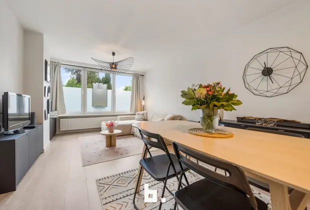 Gerenoveerd lichtrijk 1-slaapkamer appartement met terras - Brugge